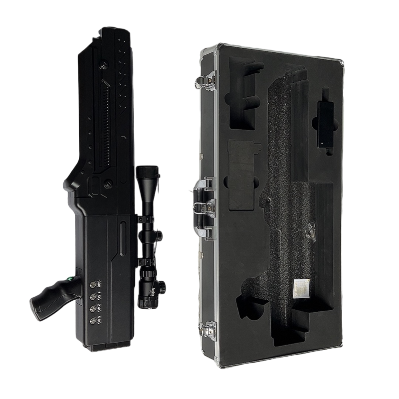  东台手持便携式枪型低空防御反制四通道A型